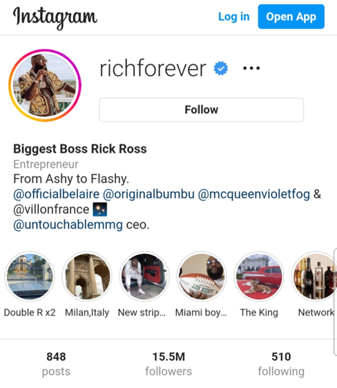 Rick Ross Instagram