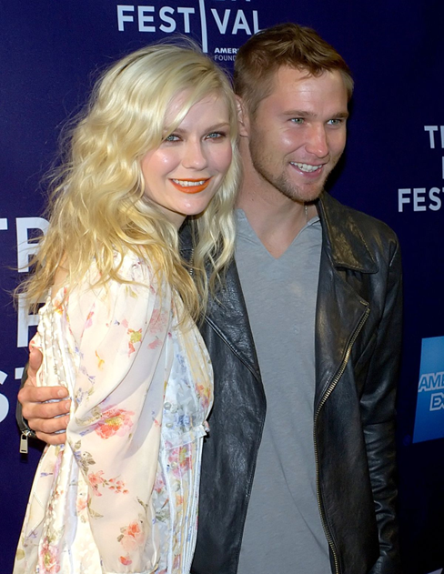 Brian Geraghty with his girlfriend
