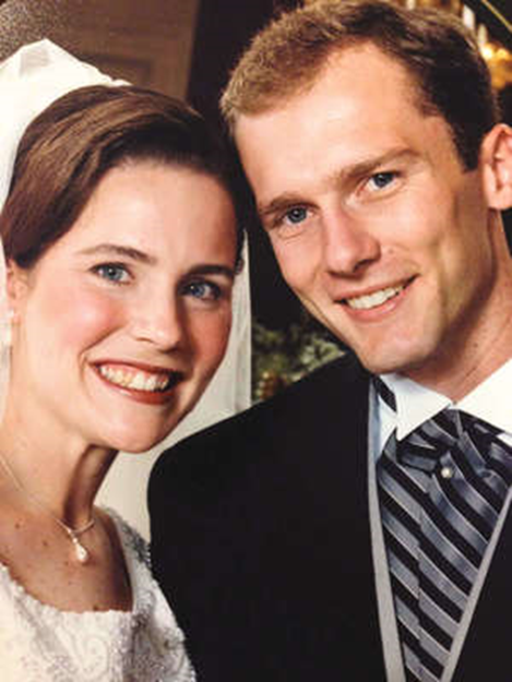Jesse M. Barrett with his Wife