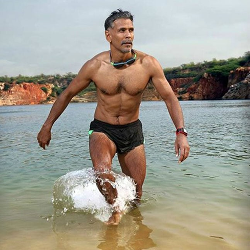 Milind Soman Pic