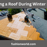 leaking roof repair in winter