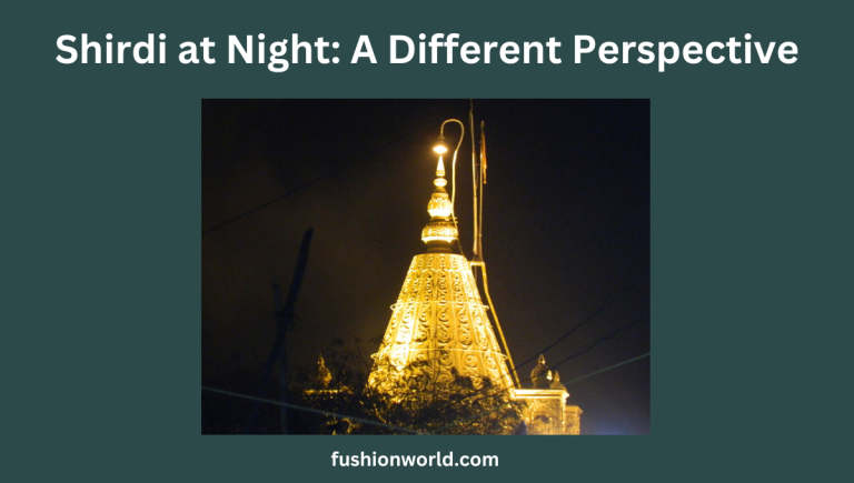 Shirdi at Night offers a different perspective that's both spiritually enriching and visually captivating