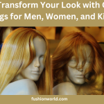 costume wigs for men, women, and kids can be used to reinvent your style and make a lasting impression