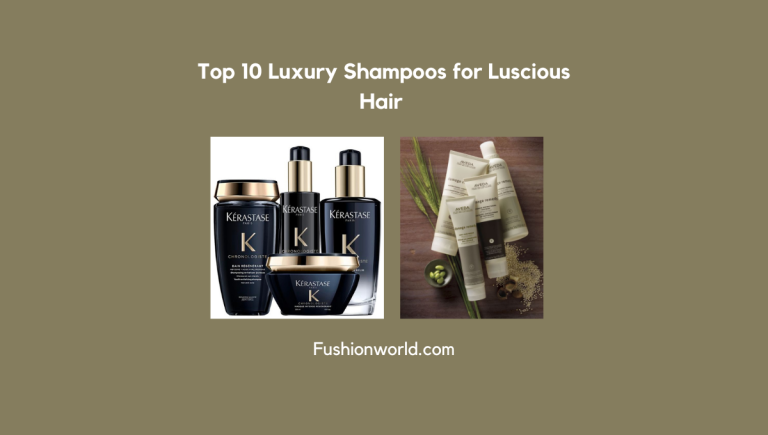 Top Luxury Shampoos for Luscious Hair 
