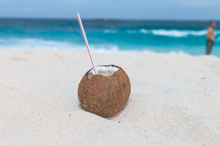 Coconut Water is a  low-calorie alternative to sugary drinks