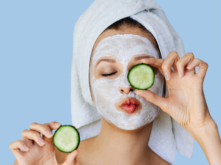 Cucumber and Aloe Vera Face Pack