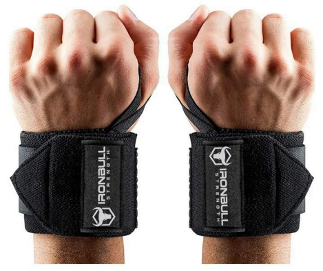 Iron Bull Strength Wrist Wraps