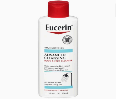 Eucerin Advanced Body and Face Cleansing Soap Bar