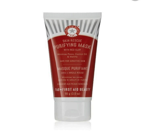 First Aid Beauty Skin Rescue Purifying Mask with Red Clay 