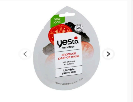 Yes to Tomatoes Detoxifying Charcoal Peel-Off Mask 