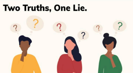 A lie and two truths 