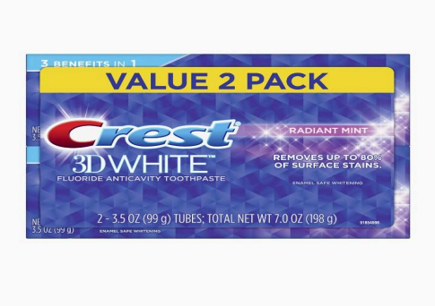 Crest 3D White Toothpaste