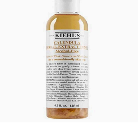 Spark Lighting Glow by Kiehl's Calendula Herbal Extract Alcohol-Free Toner