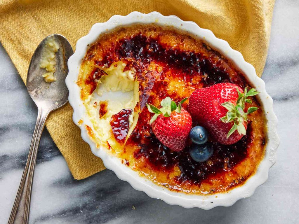 Crème brûlée 