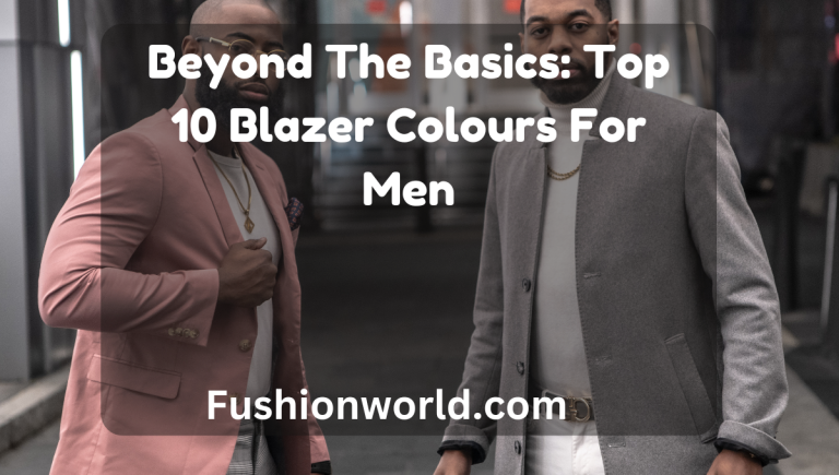 Top Blazer Colours For Men