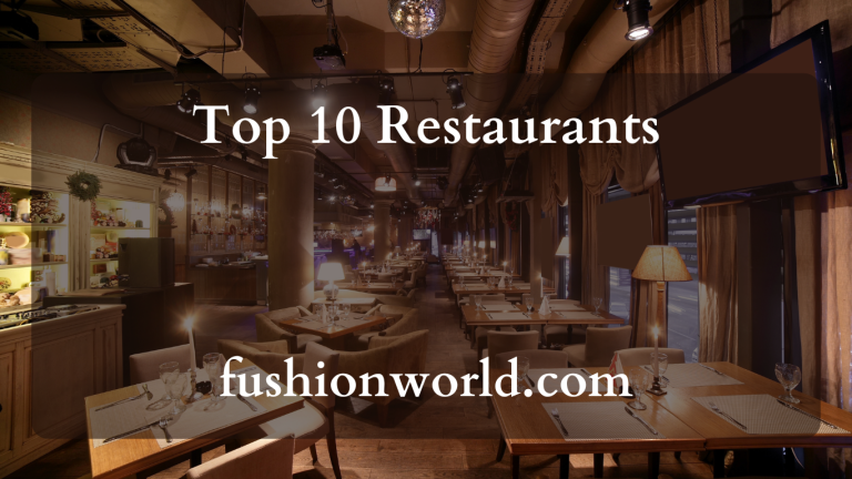 Top 10 Restaurants