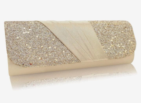 Show Stealer : VRITRAZ Sparkling Fancy Clutch Purse 