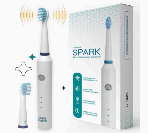 Decoding Oral Health: Caresmith Spark Rechargeable Electric Toothbrush 