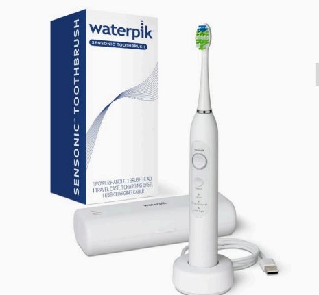 Sensor Brushing: Waterpik Sensonic Sonic Electric Toothbrush 