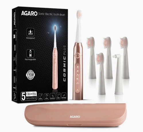 Ace Oral Health: Agaro Cosmic Plus Sonic Electric Toothbrush 