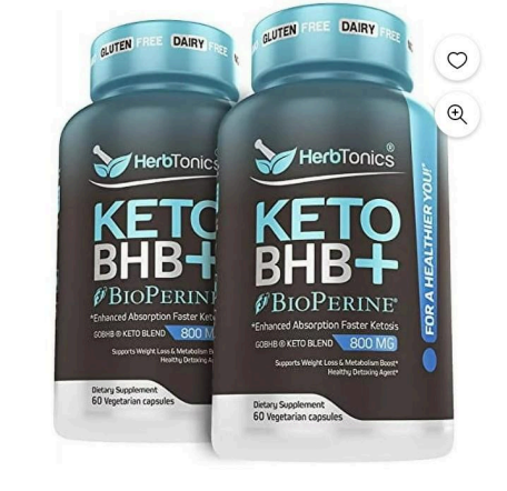 Keto King : Herbtonics Keto BHB Diet Pills with BioPerine