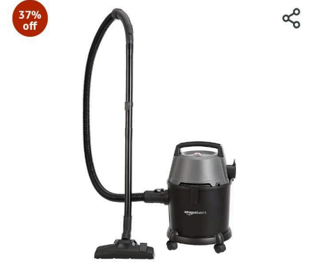 Versatile Vacuum: Amazon Basics Wet and Dry Vacuum Cleaner 