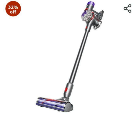 Cleaning King: Dyson V8 Absolute Cord-Free Vacuum Cleaner 