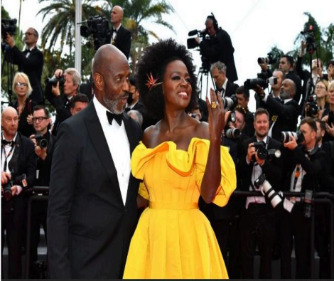 Astounding Hair Clip: Viola Davis in Boucheron 