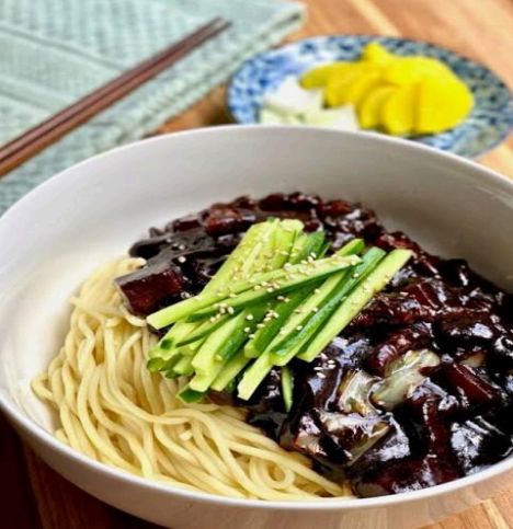 Black Bean Supremacy: Jjajangmyeon (Noodles with Black Bean Sauce) 