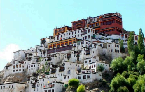 The Buddhist Belief: Thiksey Monastery